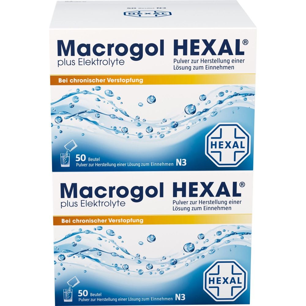 MACROGOL HEXAL plus Elektrolyte Plv.z.H.e.L.z.E.