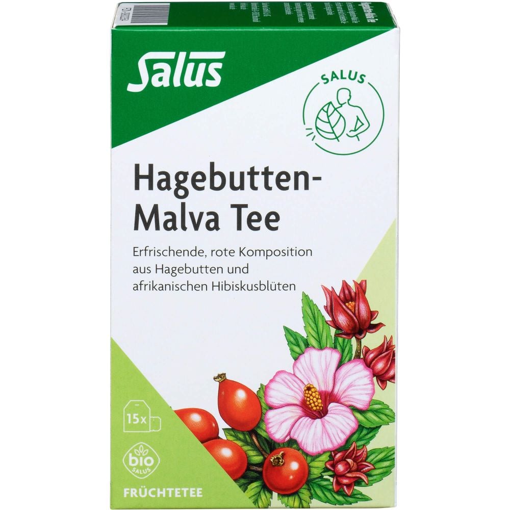 HAGEBUTTEN MALVA Tee Früchtetee Bio Salus Fbtl.