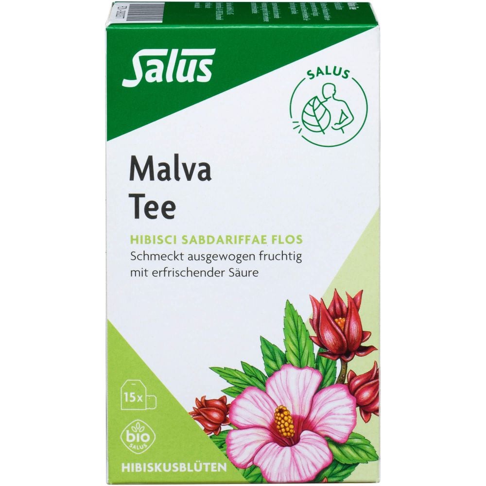 MALVATEE Hibiskusblütentee Bio Salus Filterbeutel