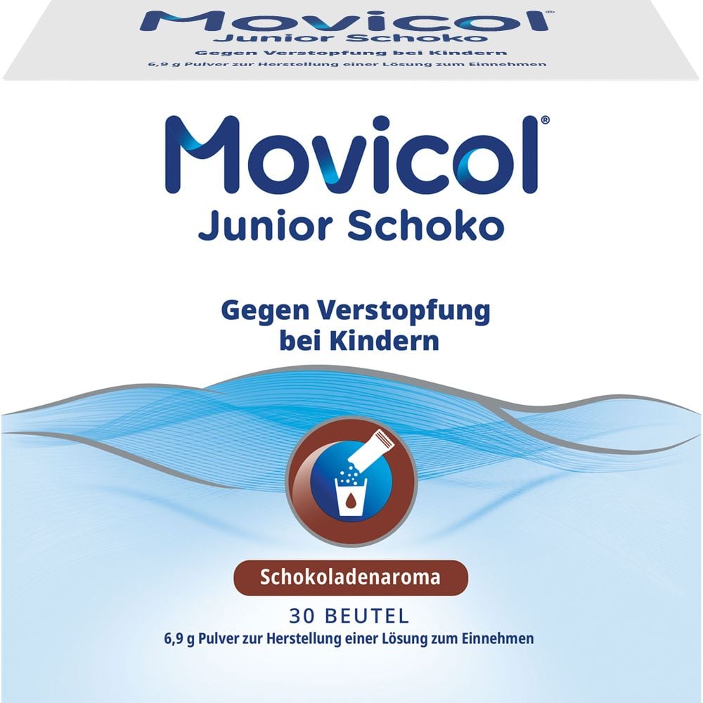 MOVICOL Junior Schoko Plv.z.Her.e.Lsg.z.Einnehmen