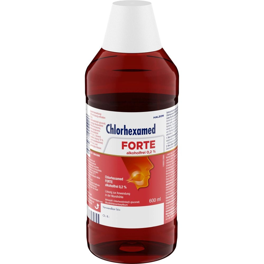 CHLORHEXAMED FORTE alkoholfrei 0,2% Lösung
