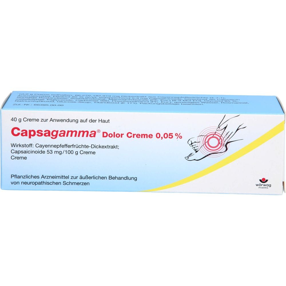 CAPSAGAMMA Dolor Creme 0,05%