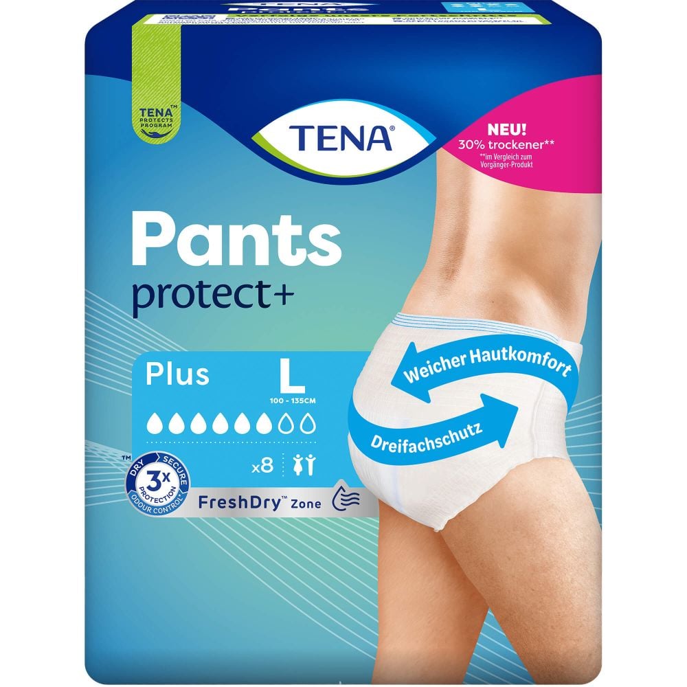 TENA PANTS Plus L bei Inkontinenz