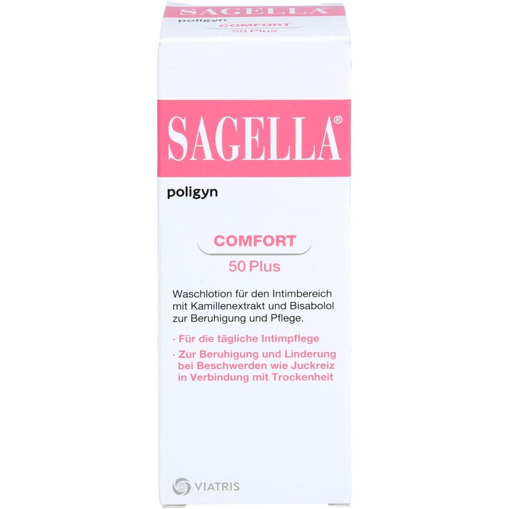 SAGELLA poligyn Intimwaschlotion für Frauen 50+