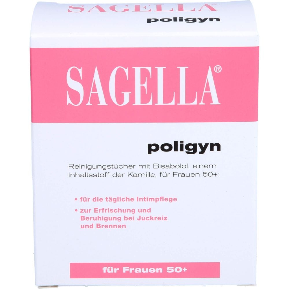 SAGELLA poligyn Reinigunstücher f.die Intimpflege