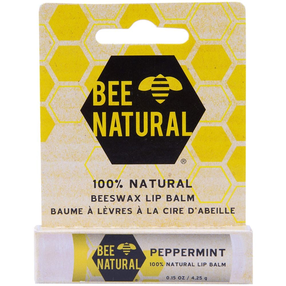 BEE Natural Lippenpflege-Stift Pfefferminz