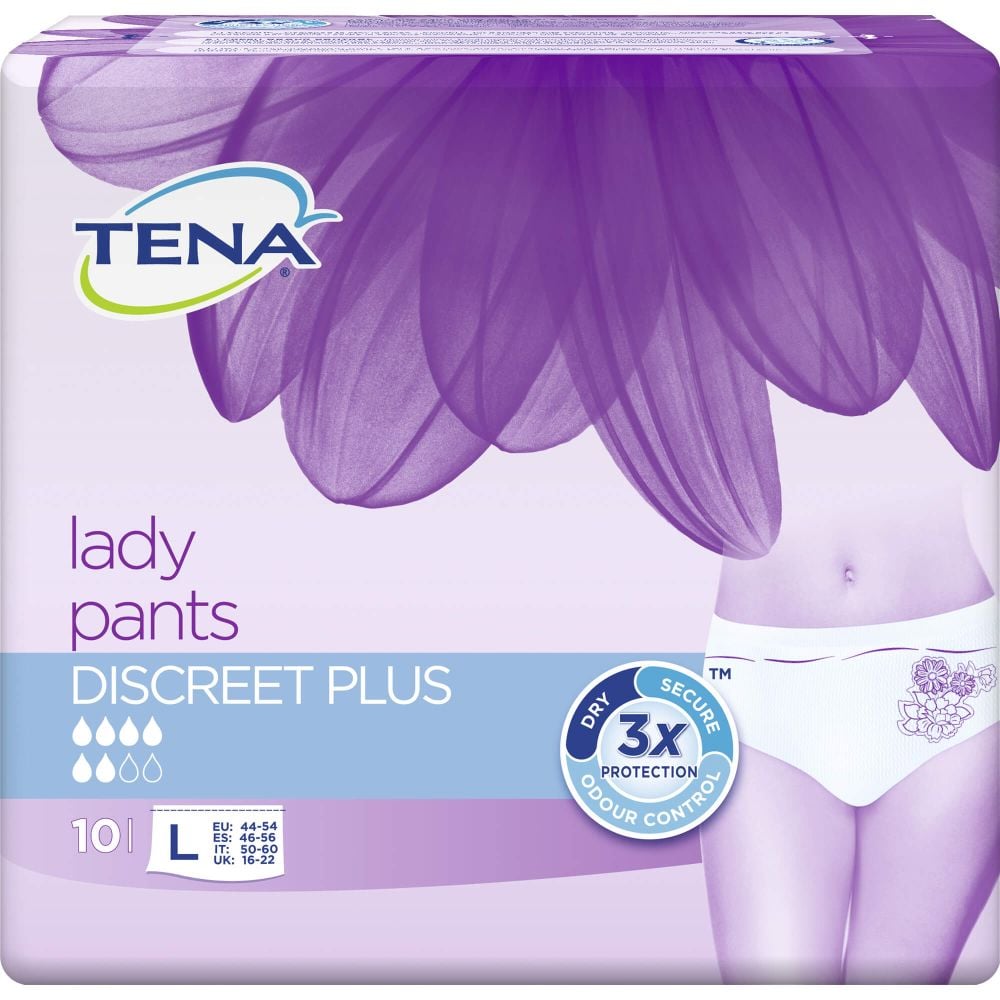 TENA LADY Pants Discreet Plus L