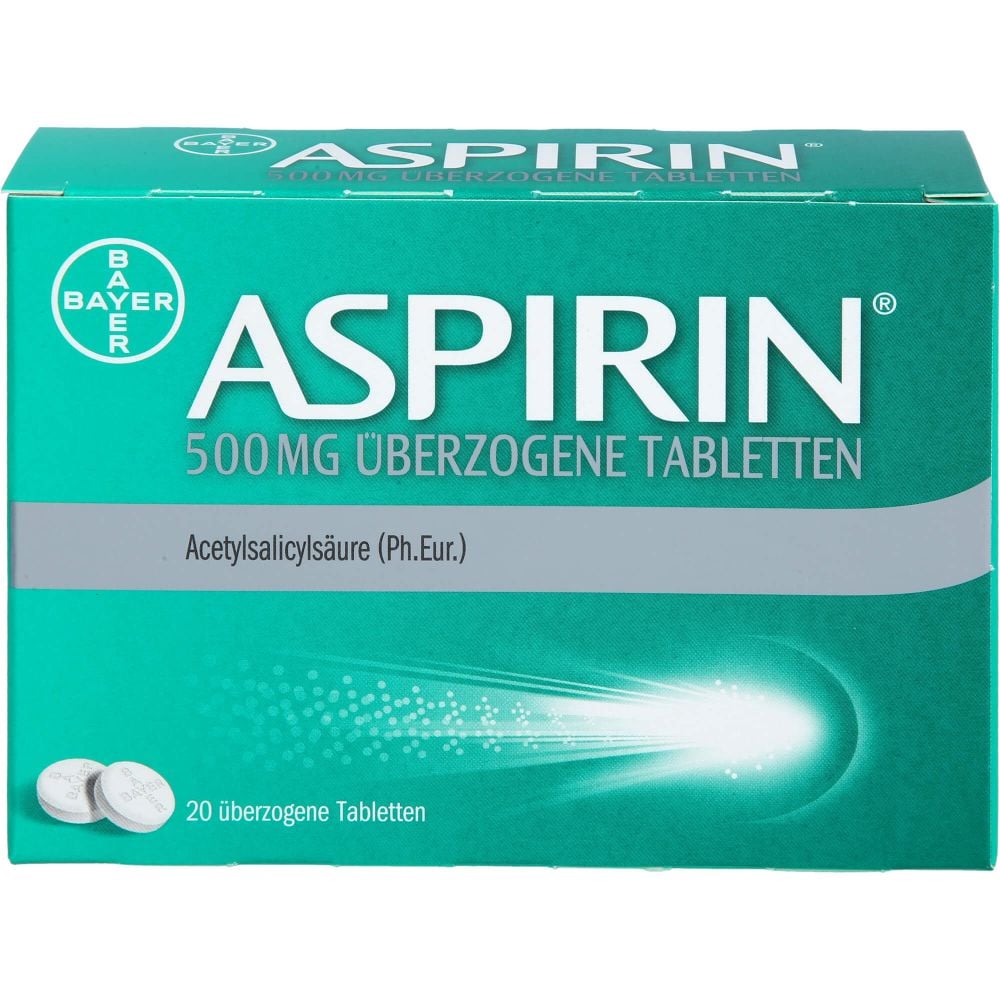 ASPIRIN 500 mg überzogene Tabletten
