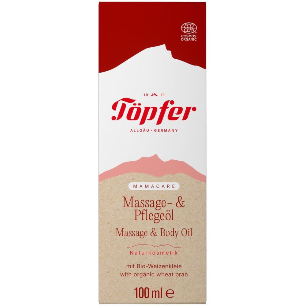 TÖPFER Mamacare Massage & Pflegeöl
