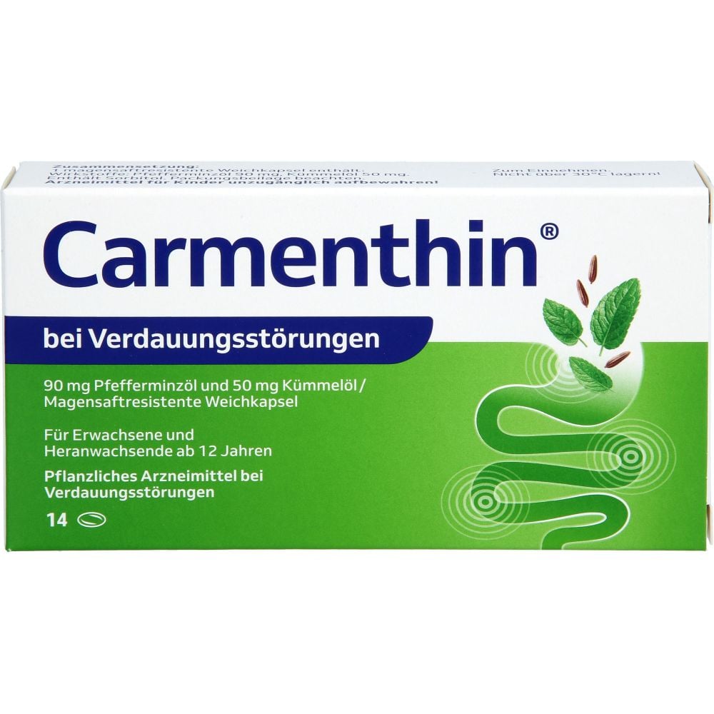 CARMENTHIN bei Verdauungsstörungen msr.Weichkaps.
