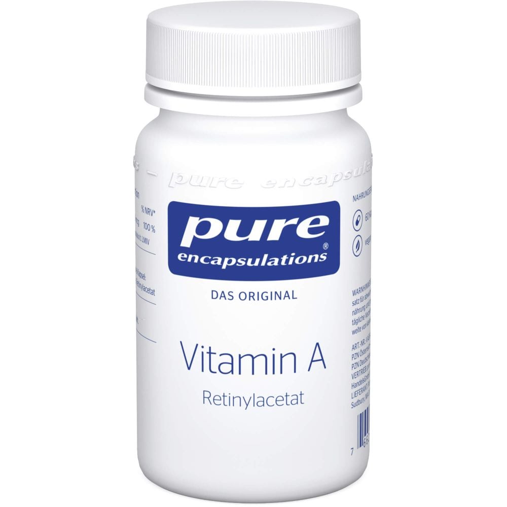 PURE ENCAPSULATIONS Vitamin A Retinylacetat Kaps.