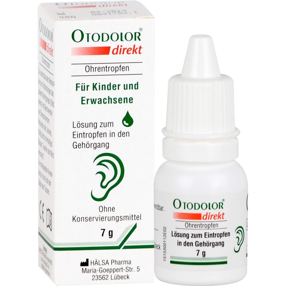 OTODOLOR direkt Ohrentropfen