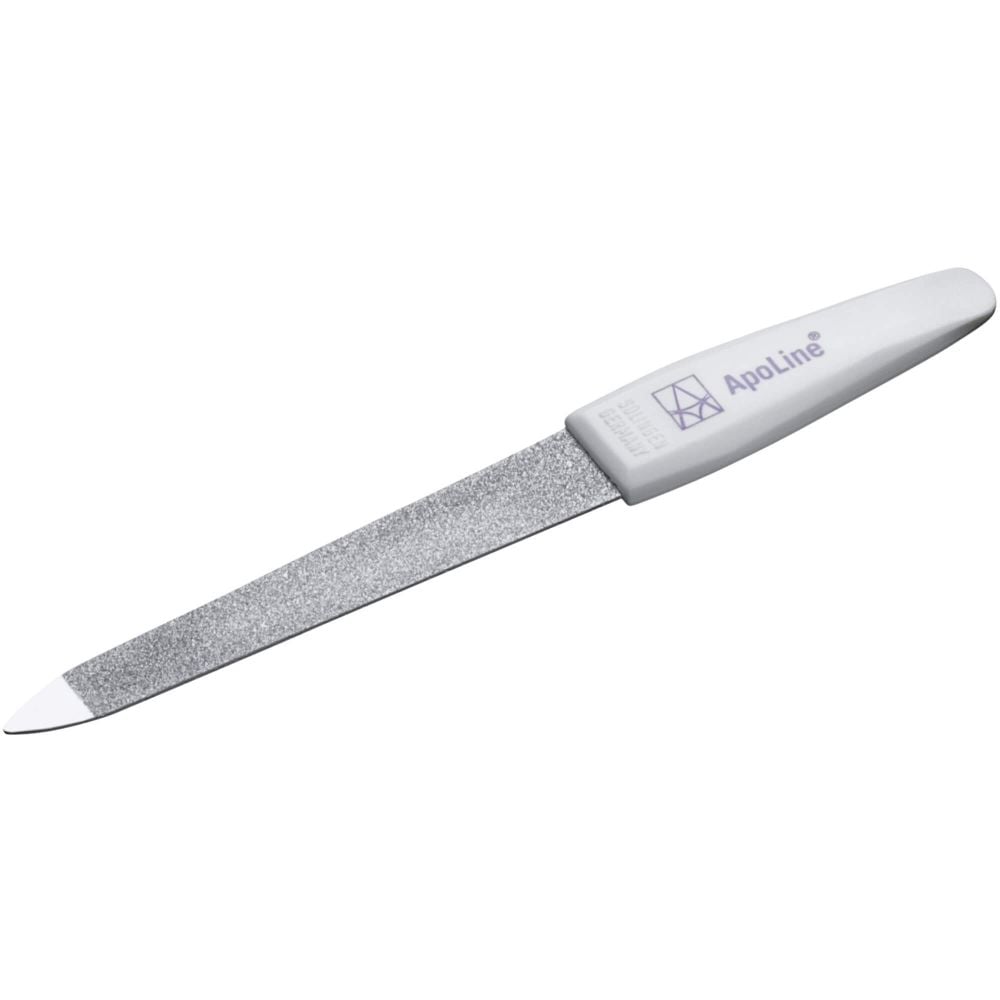 APOLINE Nagelfeile Saphir 13 cm extrafein verchro.
