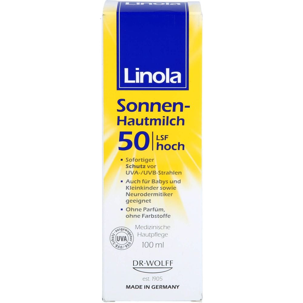 LINOLA Sonnen-Hautmilch LSF 50