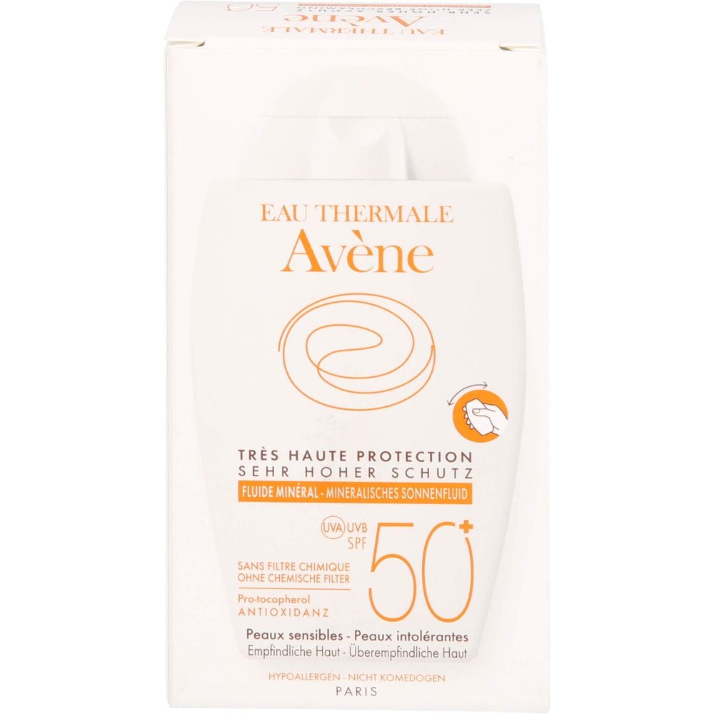 AVENE Mineralisches Sonnenfluid SPF 50+ ungetönt