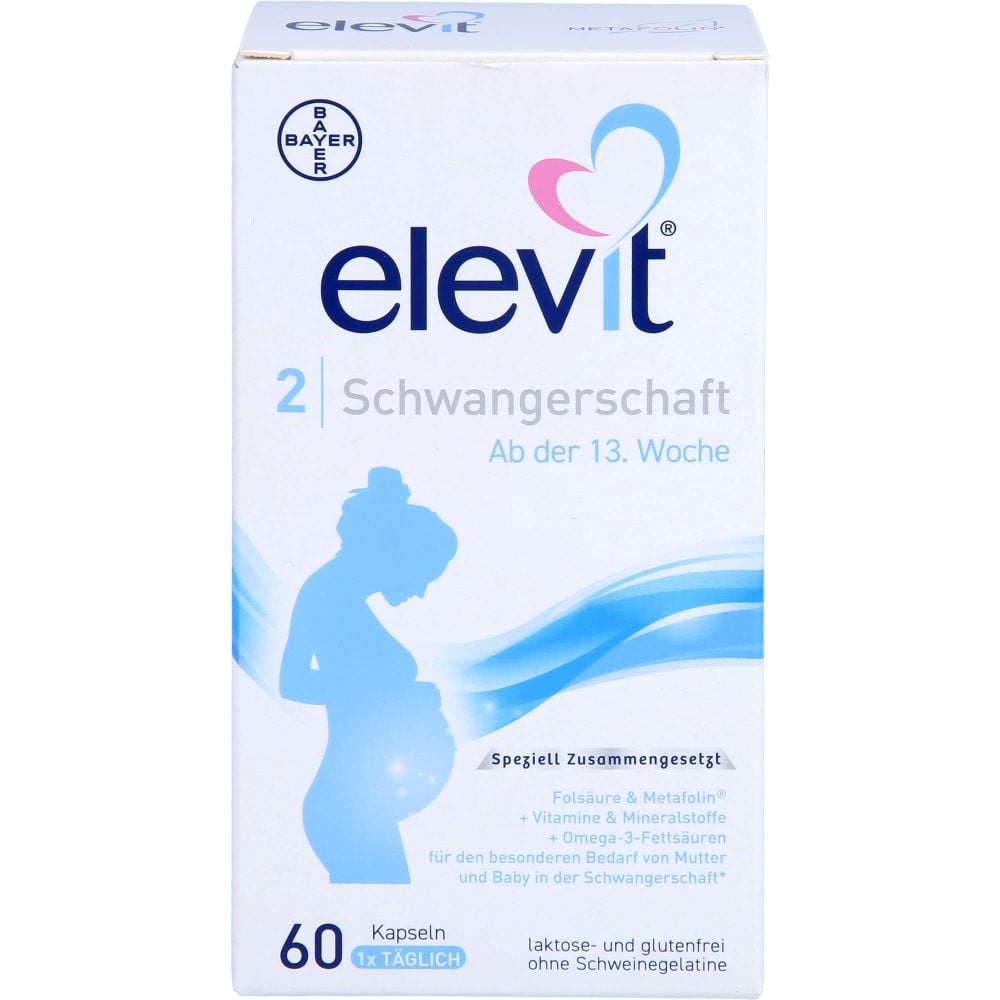 ELEVIT 2 Schwangerschaft Weichkapseln