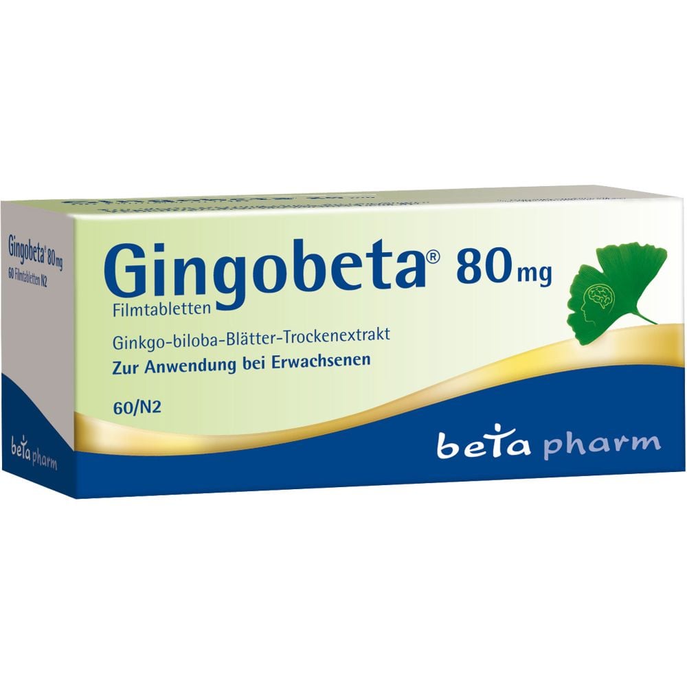 GINGOBETA 80 mg Filmtabletten
