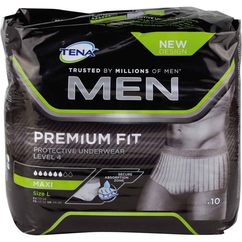TENA MEN Level 4 Premium Fit Prot.Underwear L
