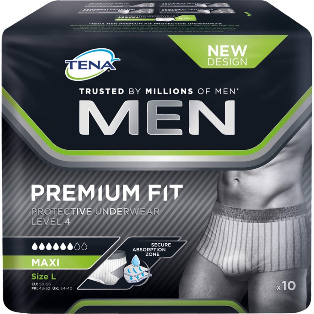 TENA MEN Level 4 Premium Fit Prot.Underwear L