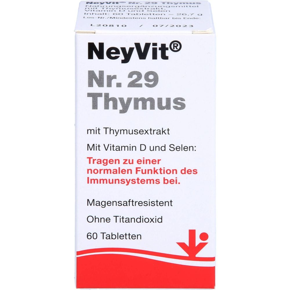 NEYVIT Nr.29 Thymus magensaftresistente Tabletten