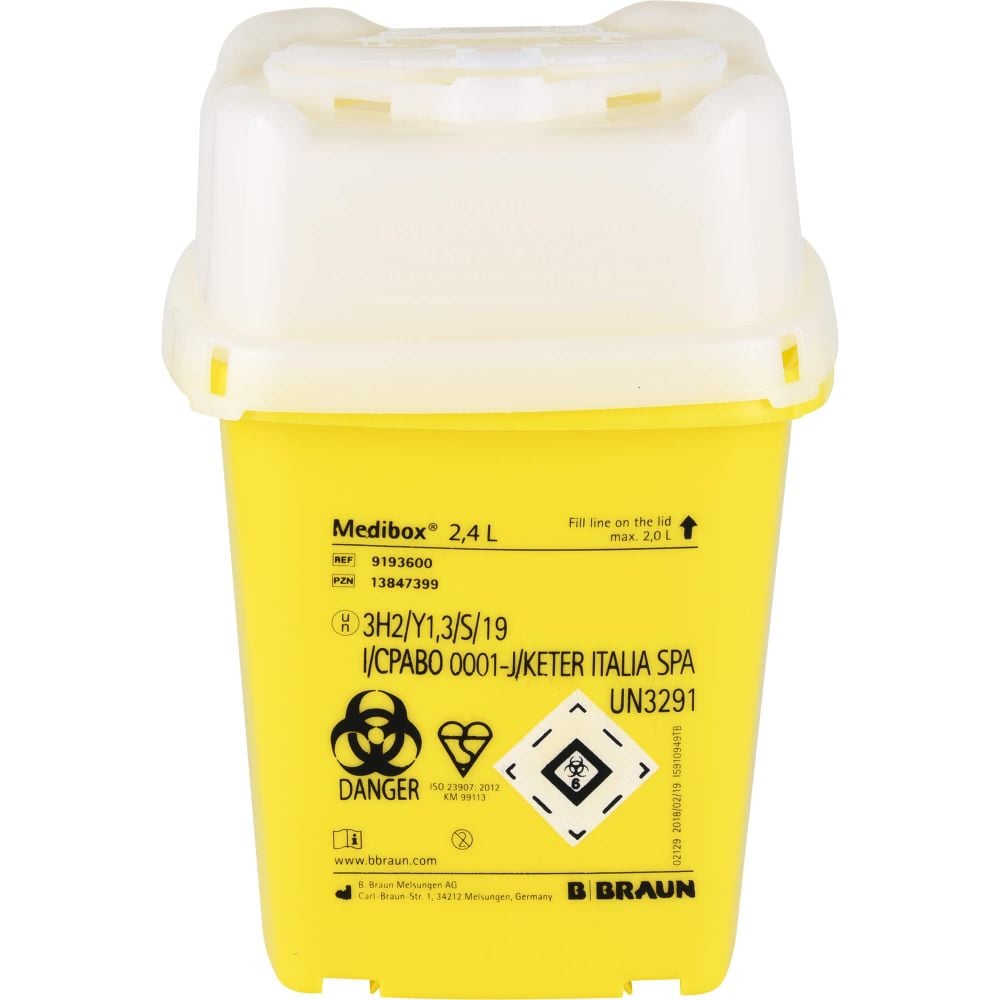 MEDIBOX Entsorgungsbehälter 2,4 l