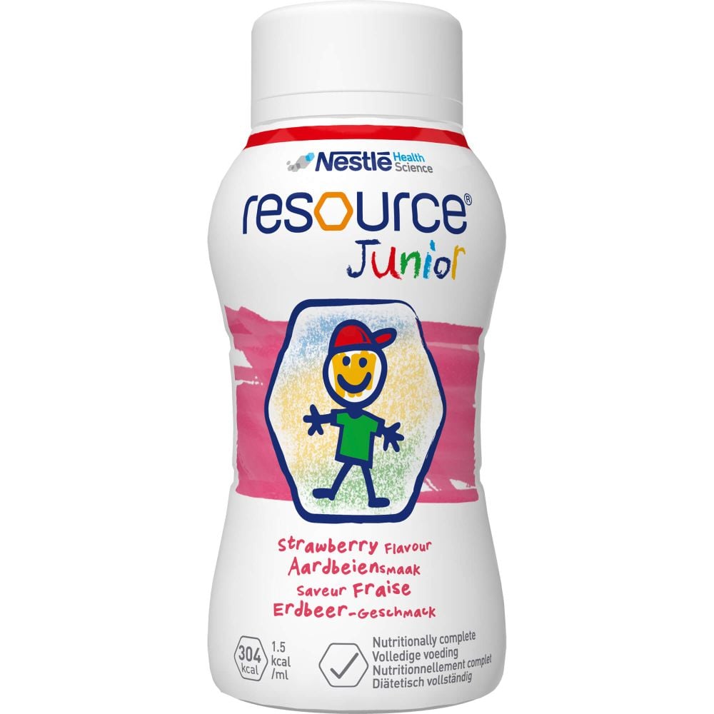 RESOURCE Junior Erdbeer-Geschmack flüssig