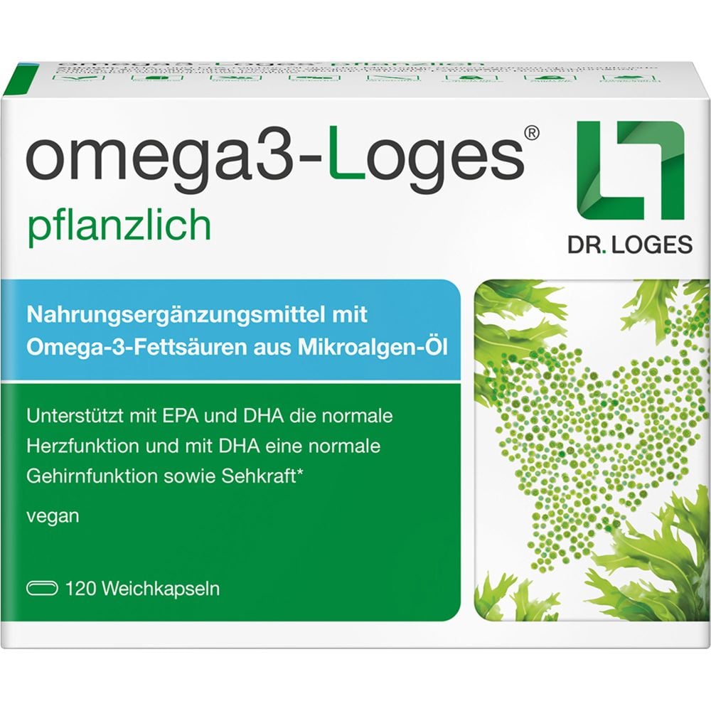 OMEGA3-LOGES pflanzlich Kapseln