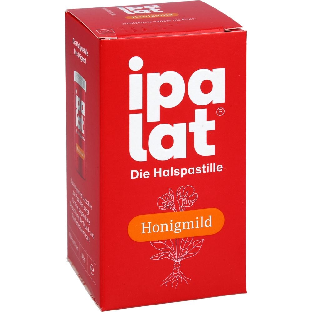 IPALAT Halspastillen honigmild o.Menthol zuckerfr.
