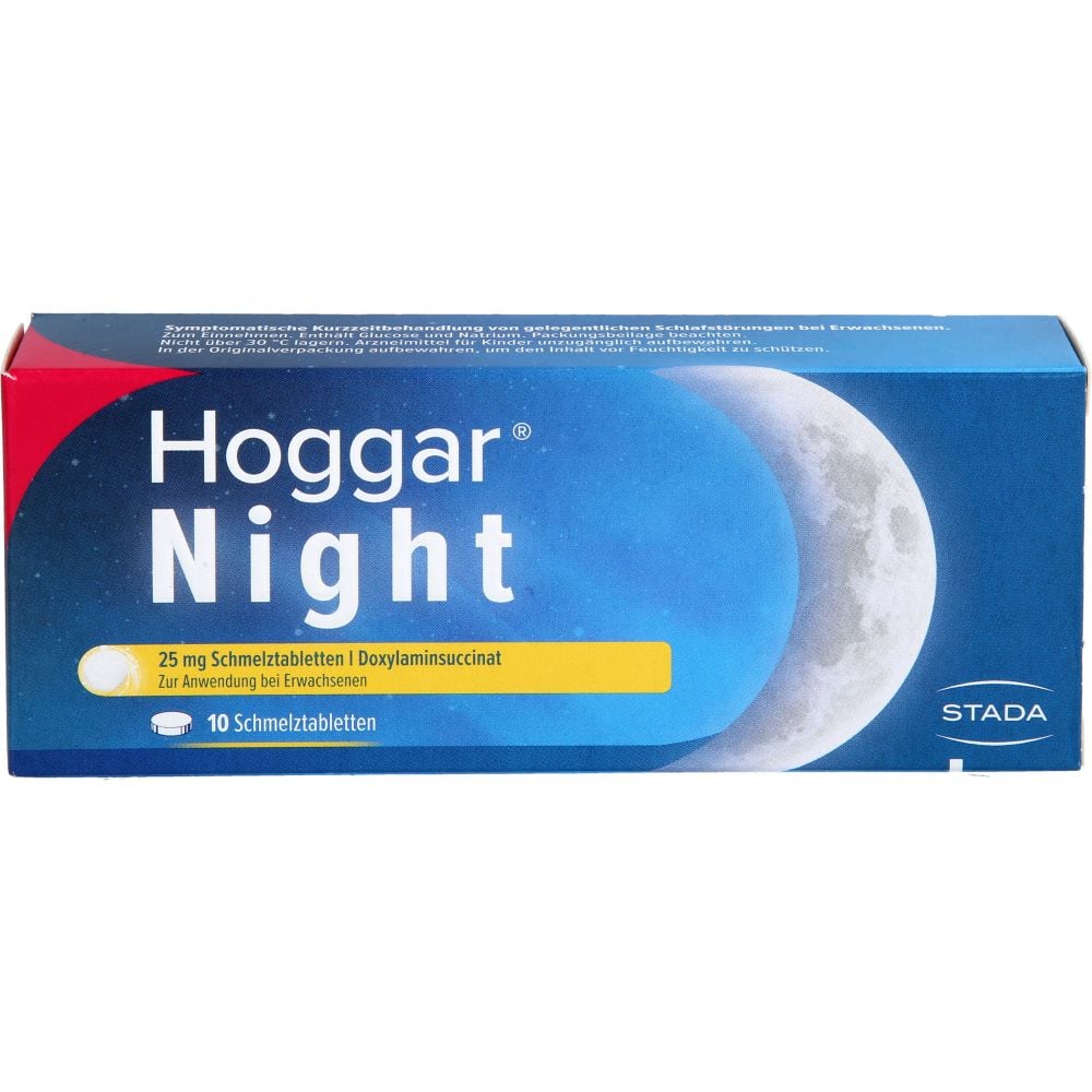 HOGGAR Night 25 mg Schmelztabletten