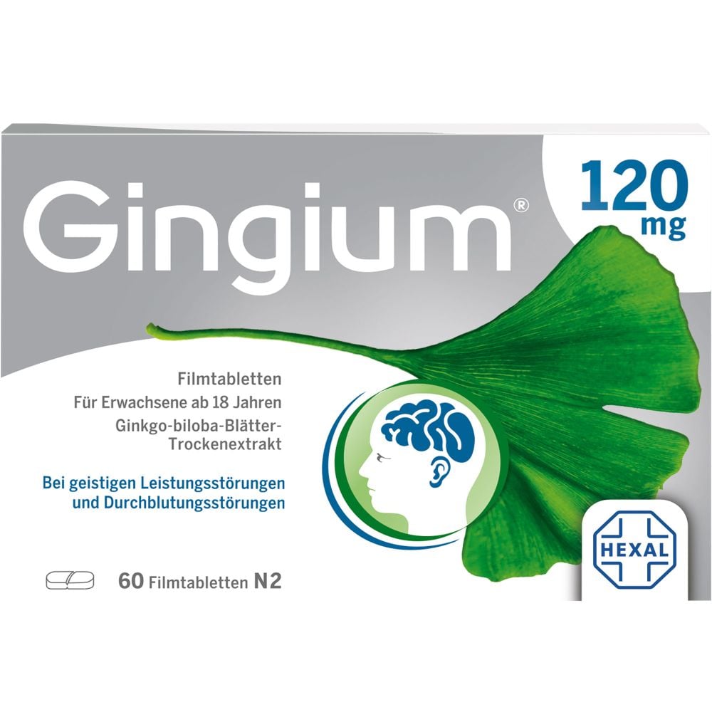 GINGIUM 120 mg Filmtabletten