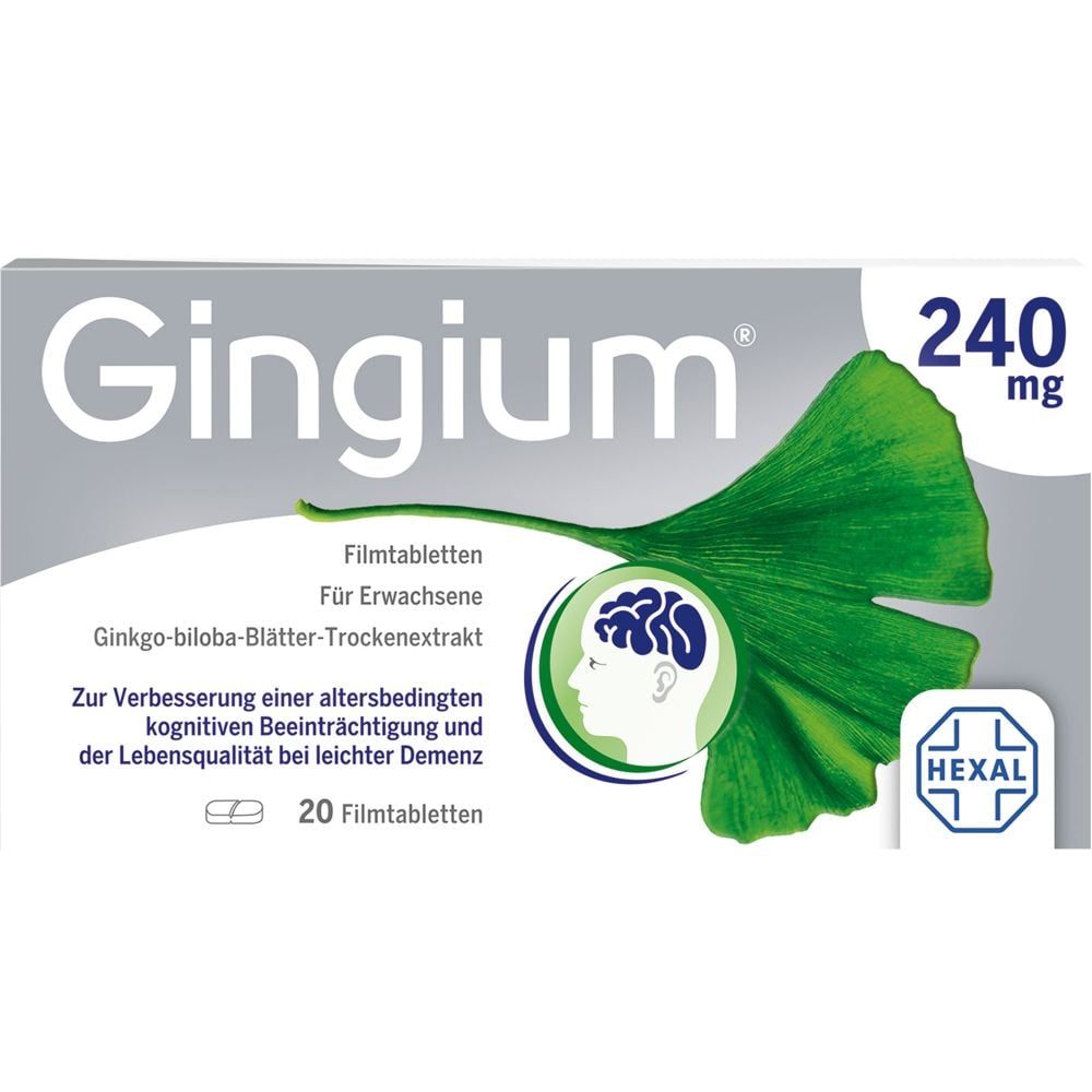 GINGIUM 240 mg Filmtabletten