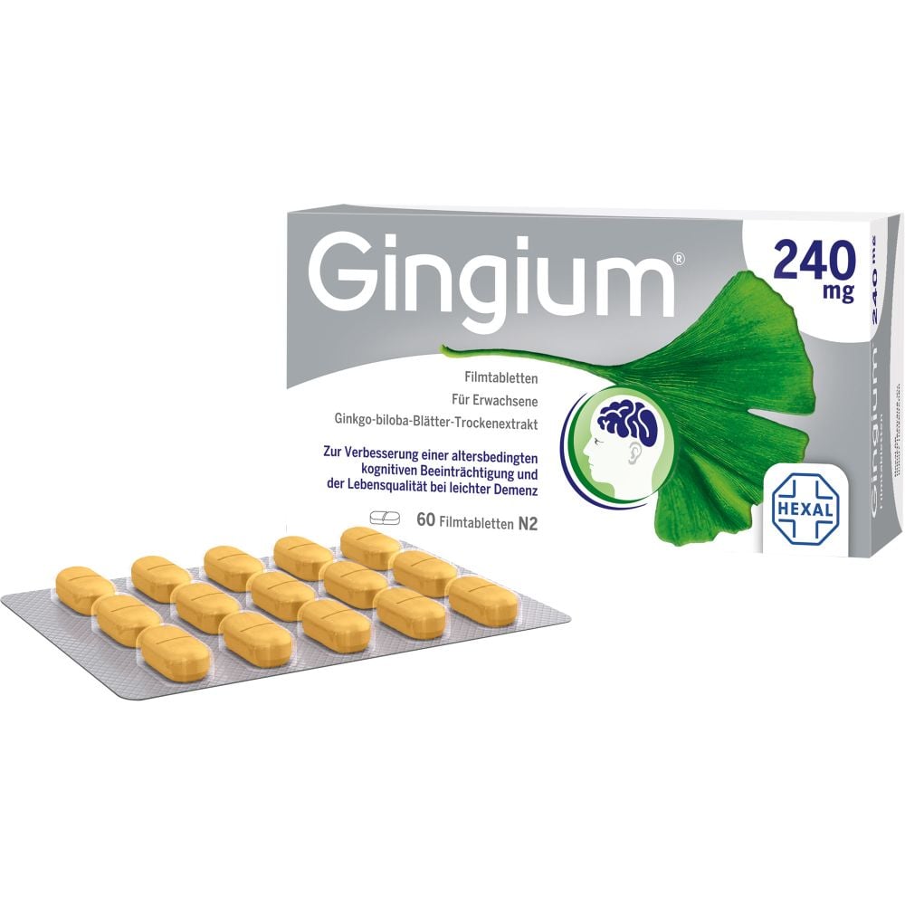 GINGIUM 240 mg Filmtabletten