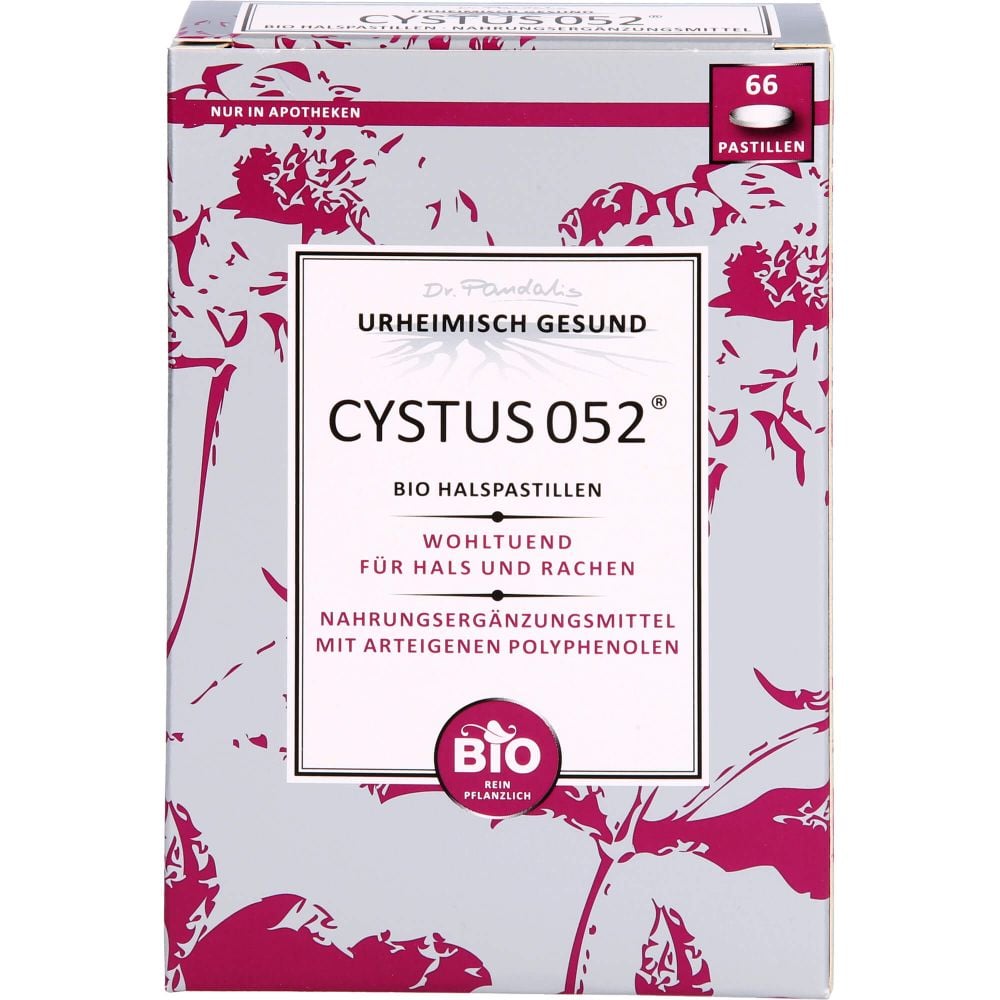 CYSTUS 052 Bio Halspastillen