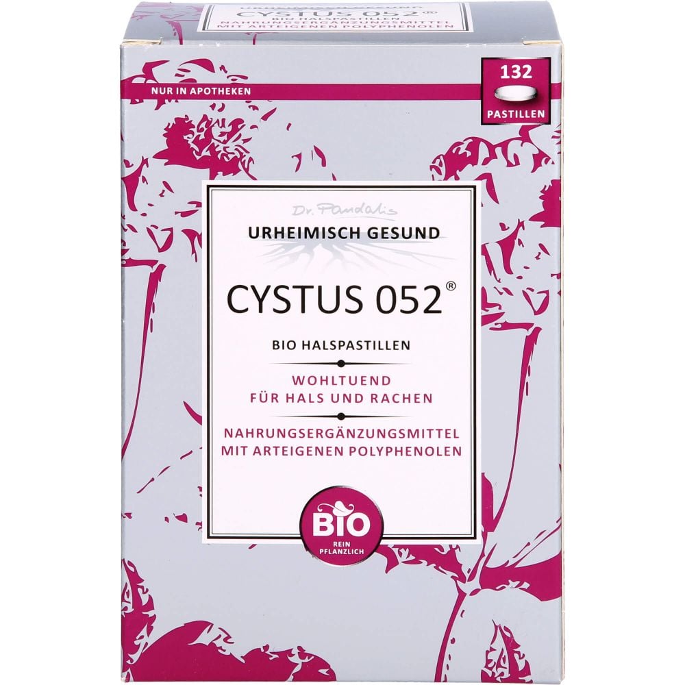 CYSTUS 052 Bio Halspastillen