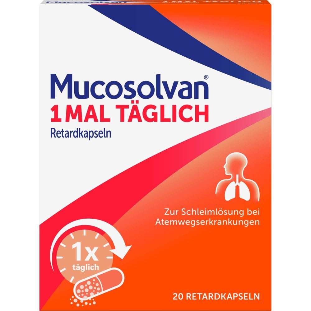 MUCOSOLVAN 1mal täglich Retardkapseln