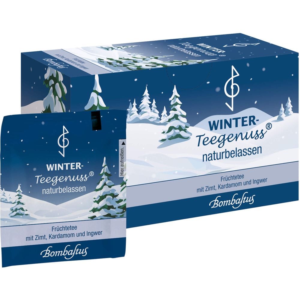 WINTER-TEEGENUSS Zimt Kardamom Ingwer Filterbeutel
