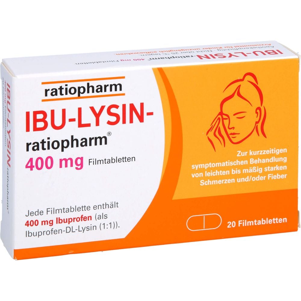 IBU-LYSIN-ratiopharm 400 mg Filmtabletten