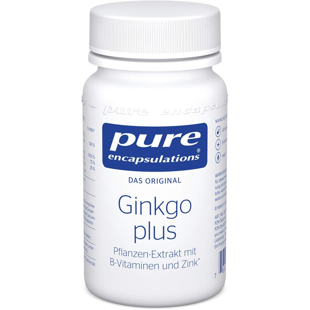 PURE ENCAPSULATIONS Ginkgo plus Kapseln