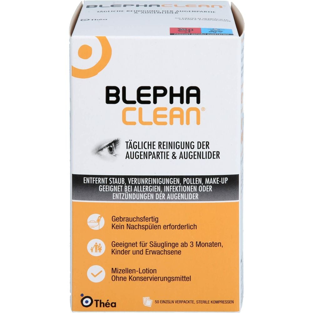 BLEPHACLEAN Kompressen sterile