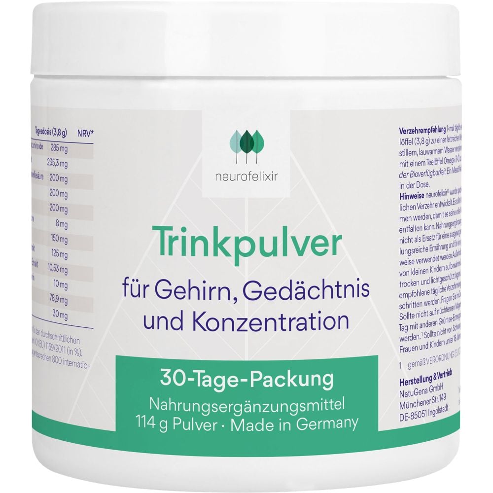 NEUROFELIXIR für Nerven & Konzentration Tinkpulver