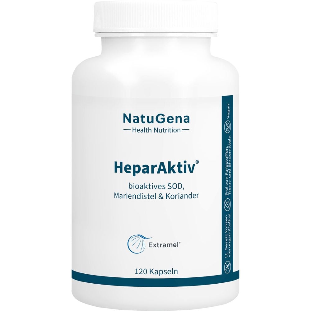 HEPARAKTIV SOD+Bio-Mariendistel+Bio-Koriander Kps.