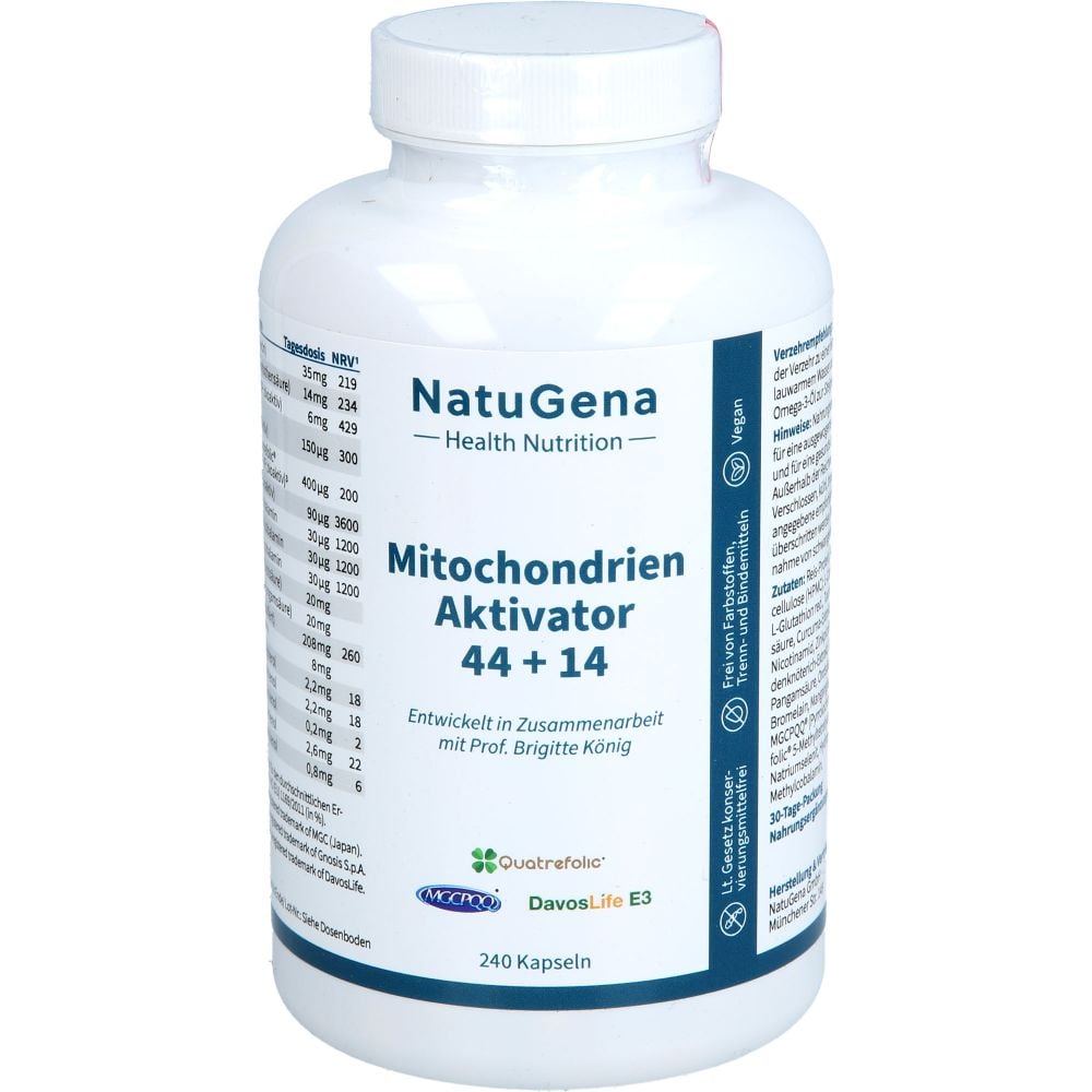 MITOCHONDRIEN Aktivator 44+14 Multi-Komplex Kaps.