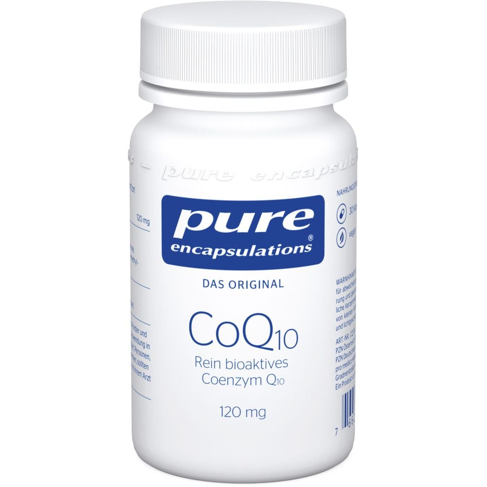 PURE ENCAPSULATIONS CoQ10 120 mg Kapseln