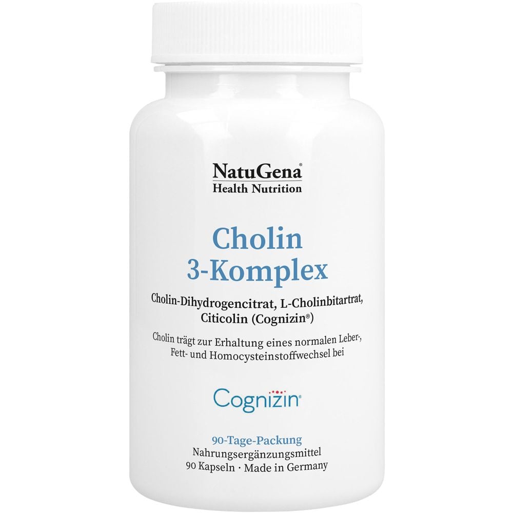 CHOLIN 3-Komplex vegan Kapseln
