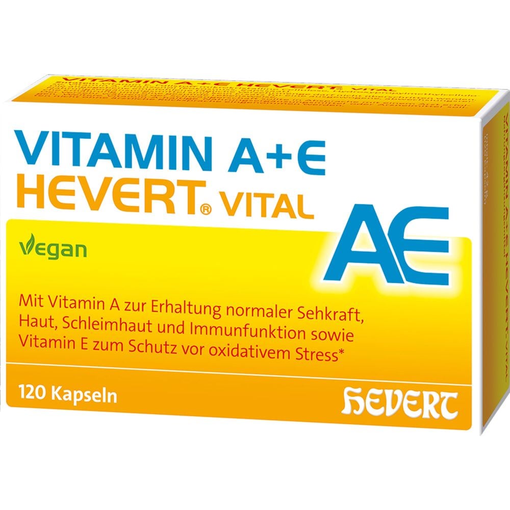 VITAMIN A+E Hevert Vital Kapseln