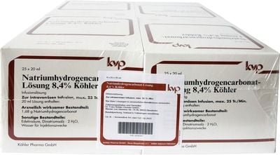 NATRIUMHYDROGENCARBONAT-Lösung 8,4% Köhler