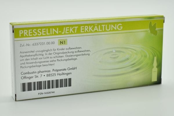 PRESSELIN-Jekt Erkältung Ampullen