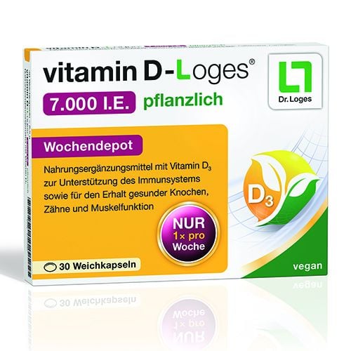 VITAMIN D-LOGES 7.000 I.E. pflanzlich Wochendepot