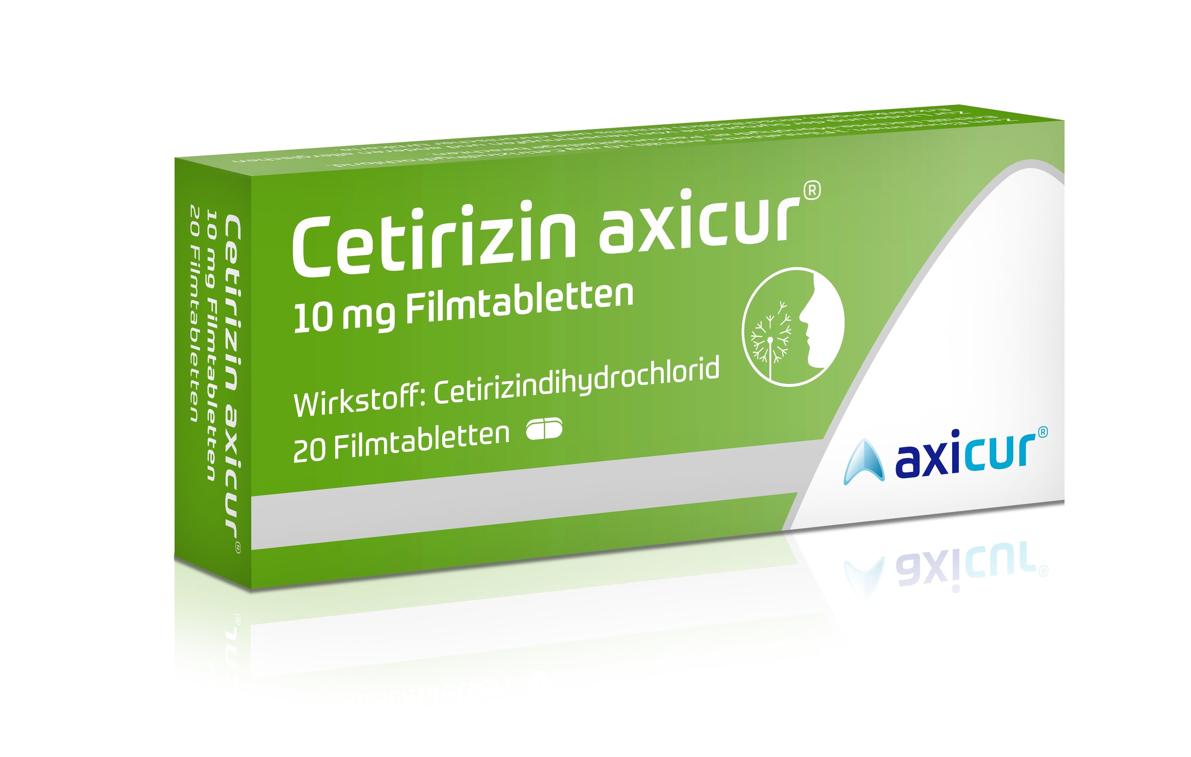 CETIRIZIN axicur 10 mg Filmtabletten