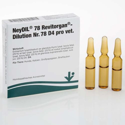 NEYDIL Nr.78 Revitorgan Dil.D 4 pro Ampullen vet.
